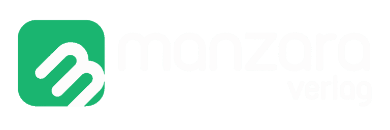 Logo des Manzara Verlags in Weiß